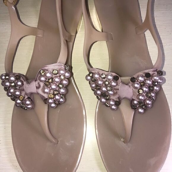 Enzo Angiolini Aiza Embellished Bow Thong Sandal 9 - Picture 2 of 14